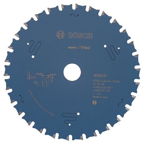 Sirkelsagblad BOSCH Expert for Steel