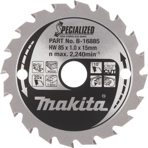 Sirkelsagblad MAKITA Specialized Tre