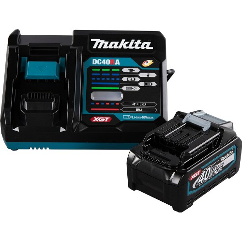 Lader og batteripakke MAKITA 1x 40 V 4,0 Ah Li-Ion