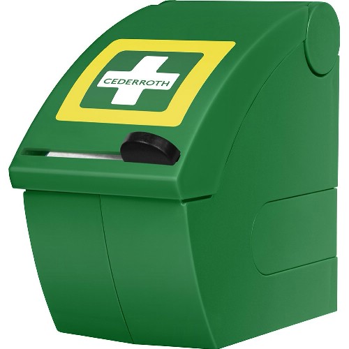 Dispenser CEDERROTH inkl. Soft Foam Bandasje Blå