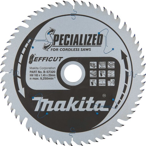 Sirkelsagblad MAKITA Specialized Efficut Wood
