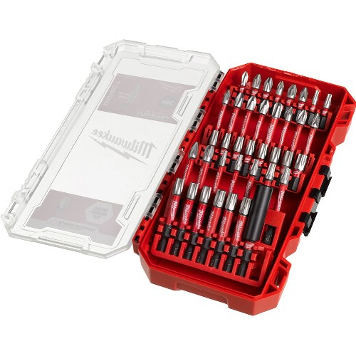 Bitssett 1/4" MILWAUKEE Shockwave Impact Duty 38 deler