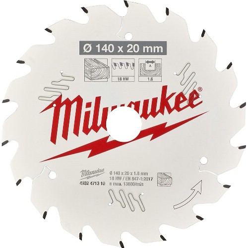 Sirkelsagblad MILWAUKEE Sirkelsag Tre Thin Kerf