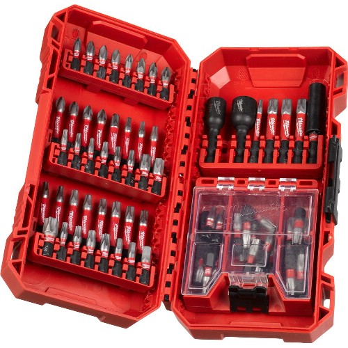 Bitssett 1/4" MILWAUKEE Shockwave Impact Duty 75 deler