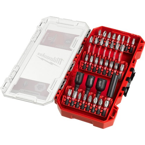 Bitssett 1/4" MILWAUKEE Shockwave Impact Duty 35 deler