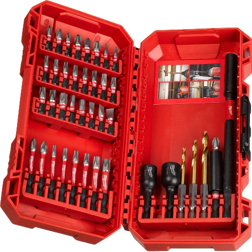 Bitssett 1/4" MILWAUKEE Shockwave Impact Duty 40 deler