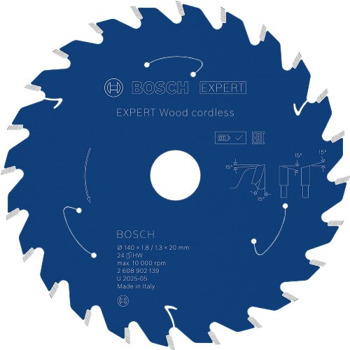 Sirkelsagblad BOSCH Expert Wood Cordless